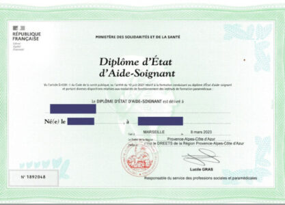 Achat de diplôme des académies françaises